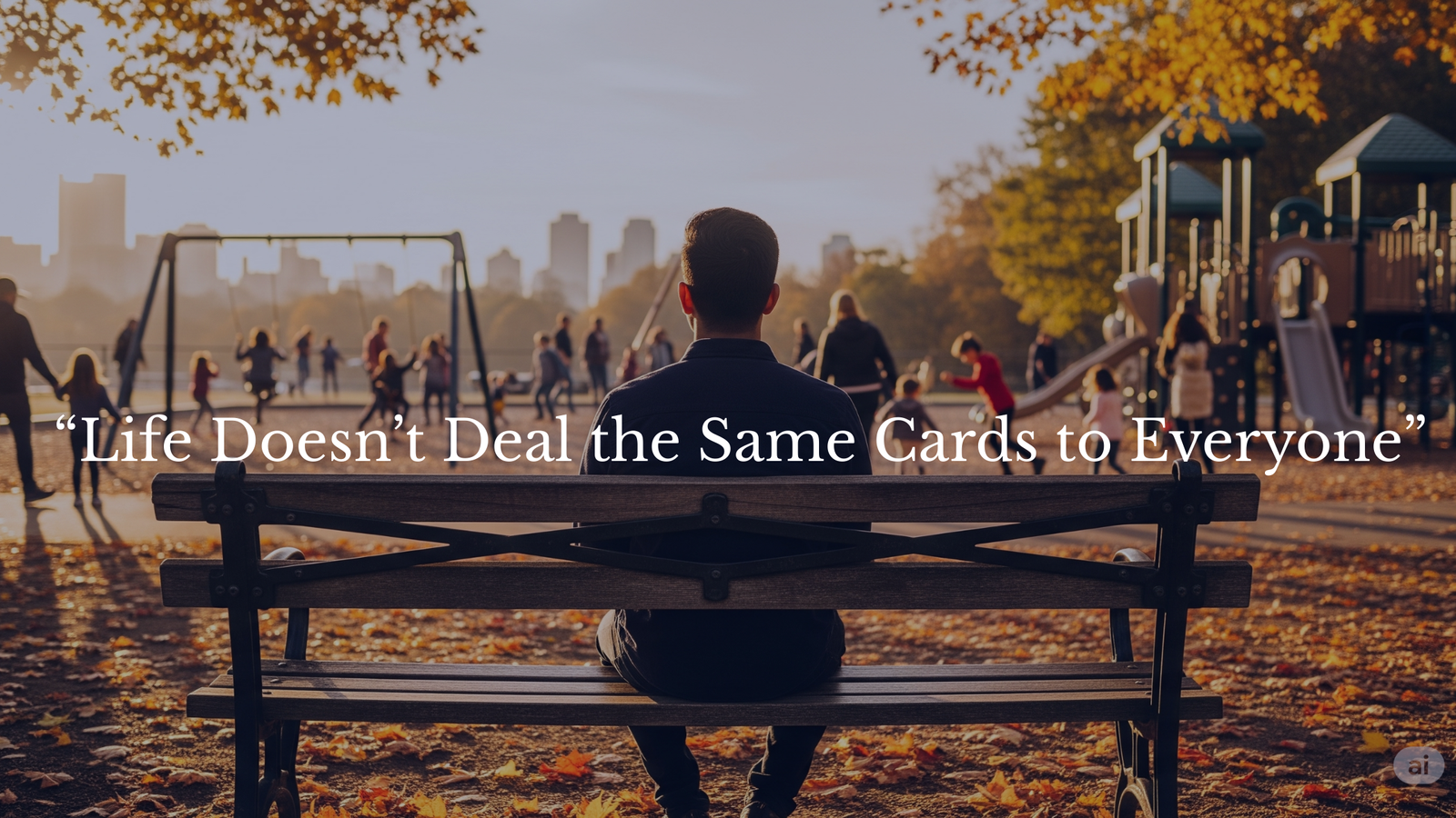 Life Doesn’t Deal the Same Cards to Everyone